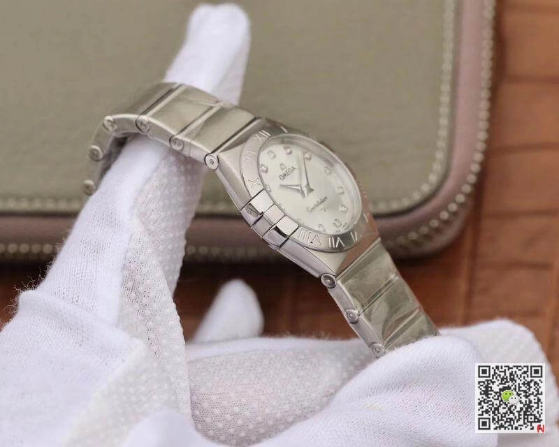 Omega Constellation 27mm Quartz Ladies 123.10.27.60.55.001 TW Factory 1:1 Best Edition Replica Watch Swiss Eta Quartz 1376